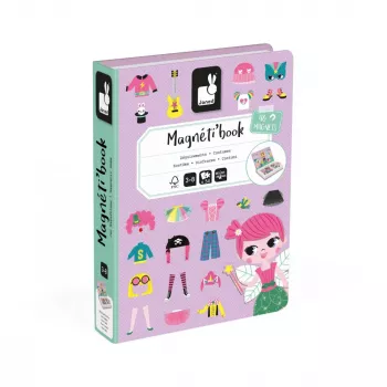 Janod Magnetibook Costumes Girl