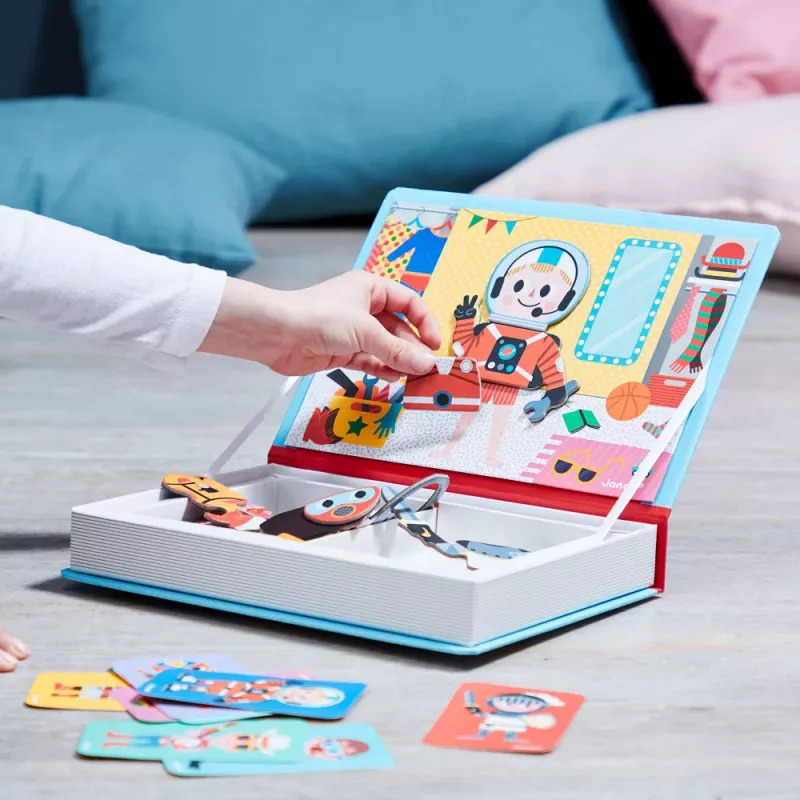 Janod Magnetibook – Berniuko kostiumai