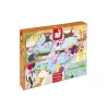 Janod Zoo Train Wooden Play Set 20 Pieces