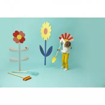 Janod Little Gardener Metal Spade Orange