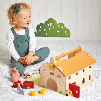 Janod Farma Wooden Farm Playset J03318
