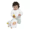 Janod Multifunctional Sheep Shape Sorter Pull-Along Toy Wooden Farm 12m+
