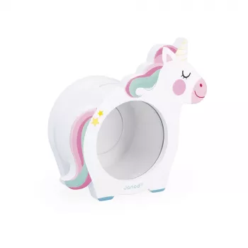 Janod Unicorn Piggy Bank 3+
