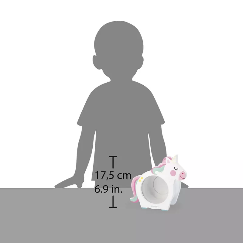 Janod Unicorn Piggy Bank 3+