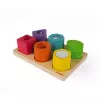 Janod Sensory Wooden Puzzle Shapes and Sounds