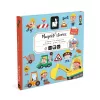 Janod Magneti'stories Construction Site Magnetic Story Set