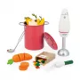 Janod Wooden Soup Cooking Set with Blender and Accessories 3+