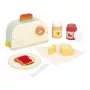 Janod Wooden Breakfast Set with Toaster and 12 Accessories Shiny Grandma 3+