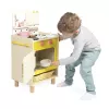 Janod Wooden Play Kitchen with 10 Accessories Shiny Grandma 3+