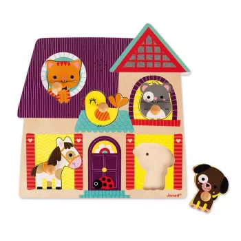 Janod My Little Friends Activity Table