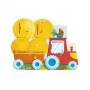 Janod Wooden Double-Sided Drawing Board Farm Tractor