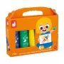 JANOD Finger Paints 5 Colors 400 ml Water-Based Non-Toxic Washable Art Paint for Toddlers 18m+