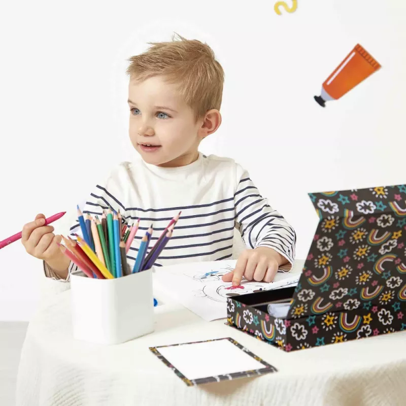 Janod Coloring Box 42 Pieces Art Set for Children 3+