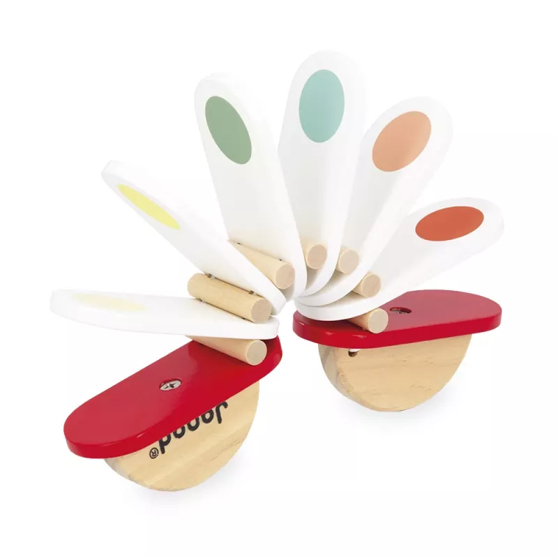 Janod Confetti Clapper Rattle 18m+