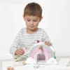 Janod Wooden Unicorn House Playset su 5 priedais, 18m+