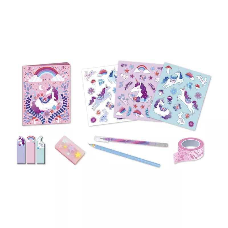 Janod Unicorn Dreamland rašymo ir piešimo rinkinys 6+