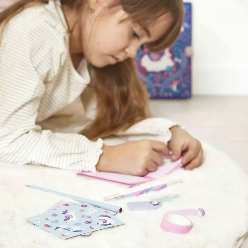 Janod Unicorn Dreamland rašymo ir piešimo rinkinys 6+