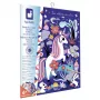 Janod Holographic Scratch Art Kit Unicorns 6+
