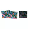 Janod Glow-in-the-Dark Crystal Mosaic Craft Kit - Night Jungle - Kūrybinis rinkinys vaikams nuo 6 metų