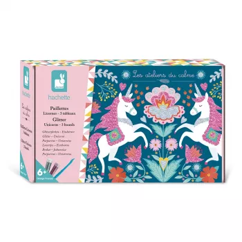Janod Glitter Unicorns Creative Kit 6+