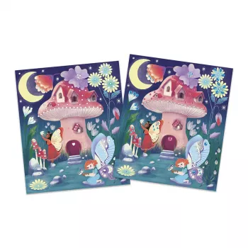 Janod Magic Fairies Rhinestone Art Kit 5+