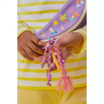 Janod Kūrybinis rinkinys „DIY Bag Charm“ raktų pakabukams iš veltinio, nuo 7 metų