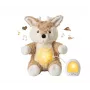 Cloud B Love Light Buddies Finley Fawn Soothing Plush Toy with Night Light and Sound Machine
