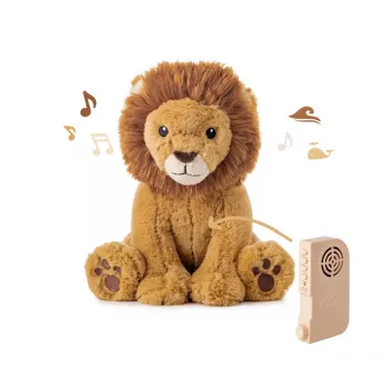 Cloud b Louis the Lion Soothing Plush Toy with 8 Sounds