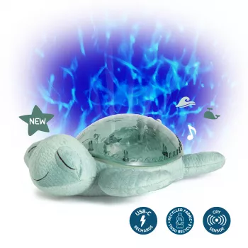 Cloud B Tranquil Turtle Green Soothing Night Light & Projector