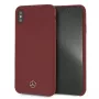 Mercedes-Benz MEHCI65SILRE Silicone Hard Case, skirta Apple iPhone Xs Max, raudona
