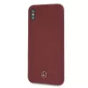 Mercedes-Benz MEHCI65SILRE Silicone Hard Case, skirta Apple iPhone Xs Max, raudona
