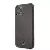 Mercedes-Benz Wood Line Rosewood Hard Case, skirta Apple iPhone 11 Pro Max - Ruda