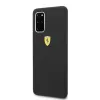 Ferrari Hardcase FESSIHCS67BK Silicio Dangtelis Samsung Galaxy S20+ (G985) - Juodas