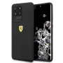 Ferrari Hardcase FESSIHCS69BK Silikoninis dėklas, skirtas Samsung Galaxy S20 Ultra – juodas