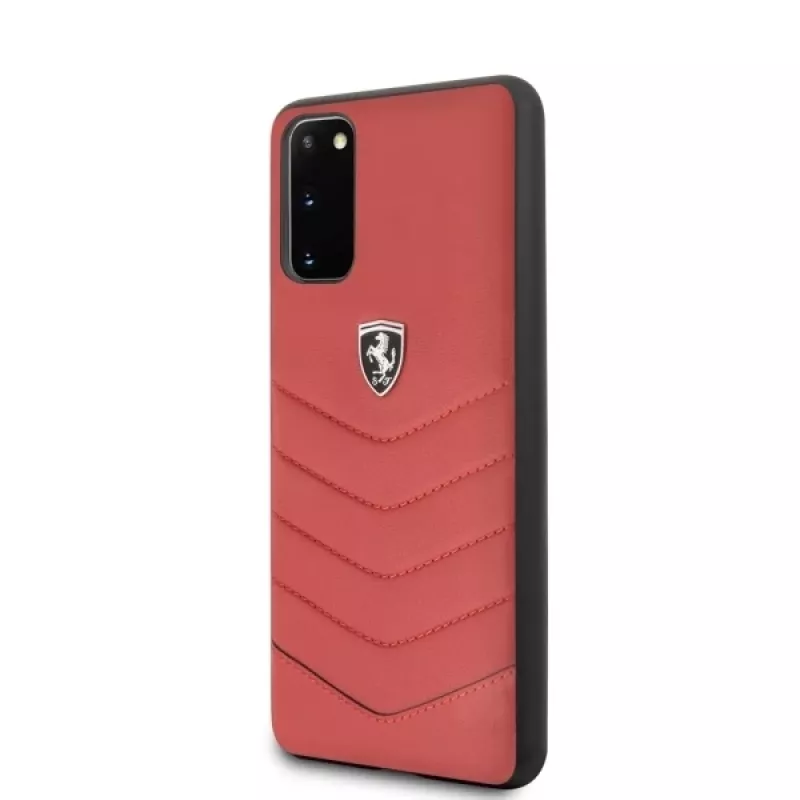 Ferrari Hardcase FEHQUHCS62RE Heritage, Samsung Galaxy S20, Raudona