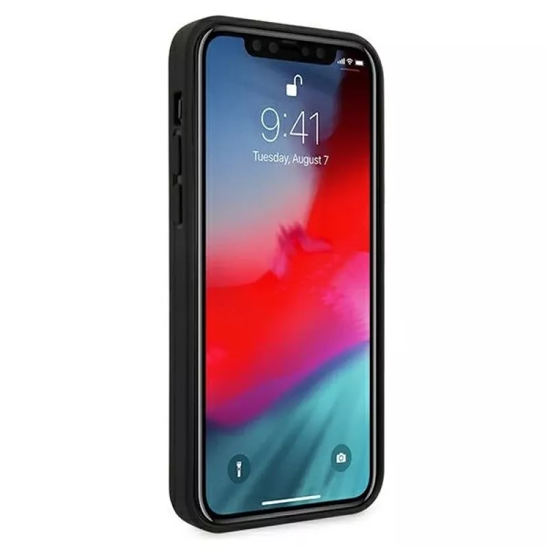 Ferrari Off Track Quilted Hardcase, skirta Apple iPhone 12 Pro Max 6,7 inch, juoda