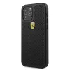 Ferrari FESPEHCP12LBK iPhone 12 Pro Max 6,7 inch Black Hard Case On Track Perforated