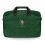 U.S. POLO ASSN. US Polo Torba USCB15PUGFLGN 16 colių nešiojamojo kompiuterio krepšys Žalia