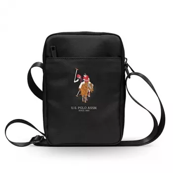 U.S. POLO ASSN. Torba USTB8PUGFLBK 8 inch Tablet Shoulder Bag Black