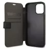 U.S. POLO ASSN. Polo Embroidery Collection Book Case, iPhone 12/12 Pro 6,1 inch, juoda