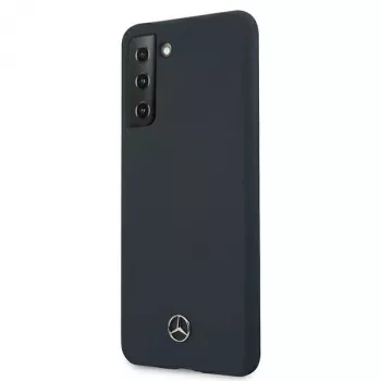 Mercedes-Benz Silicone Line Hardcase, skirta Samsung Galaxy S21 – mėlyna