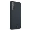 Mercedes-Benz Silicone Line Hardcase, skirta Samsung Galaxy S21 – mėlyna