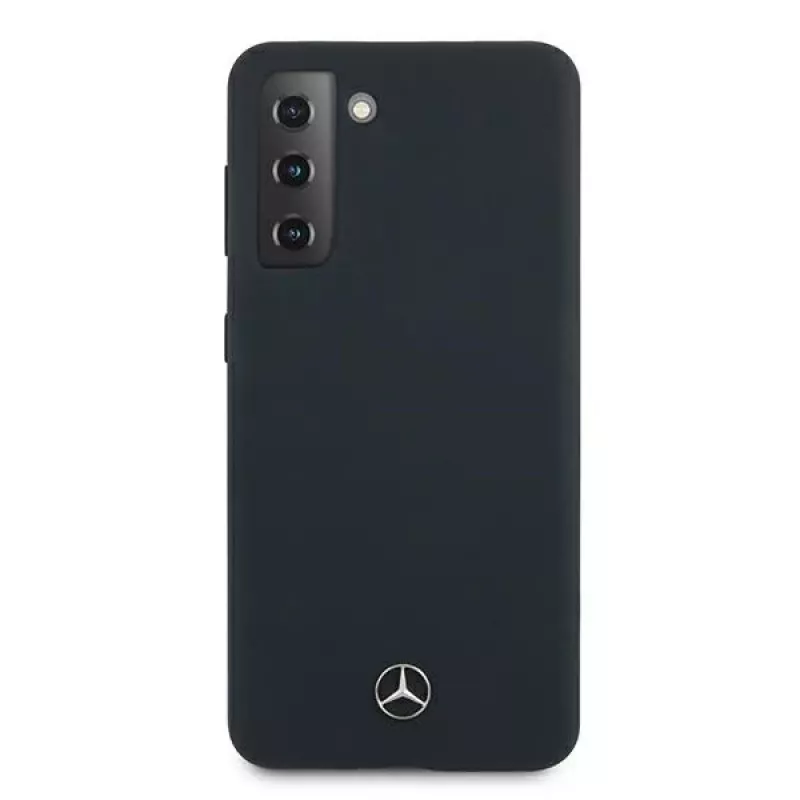 Mercedes-Benz Silicone Line Hardcase, skirta Samsung Galaxy S21 – mėlyna