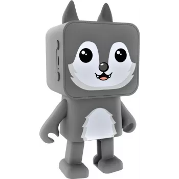 Mobility On Board Dancing Speaker Wolf Light Grey