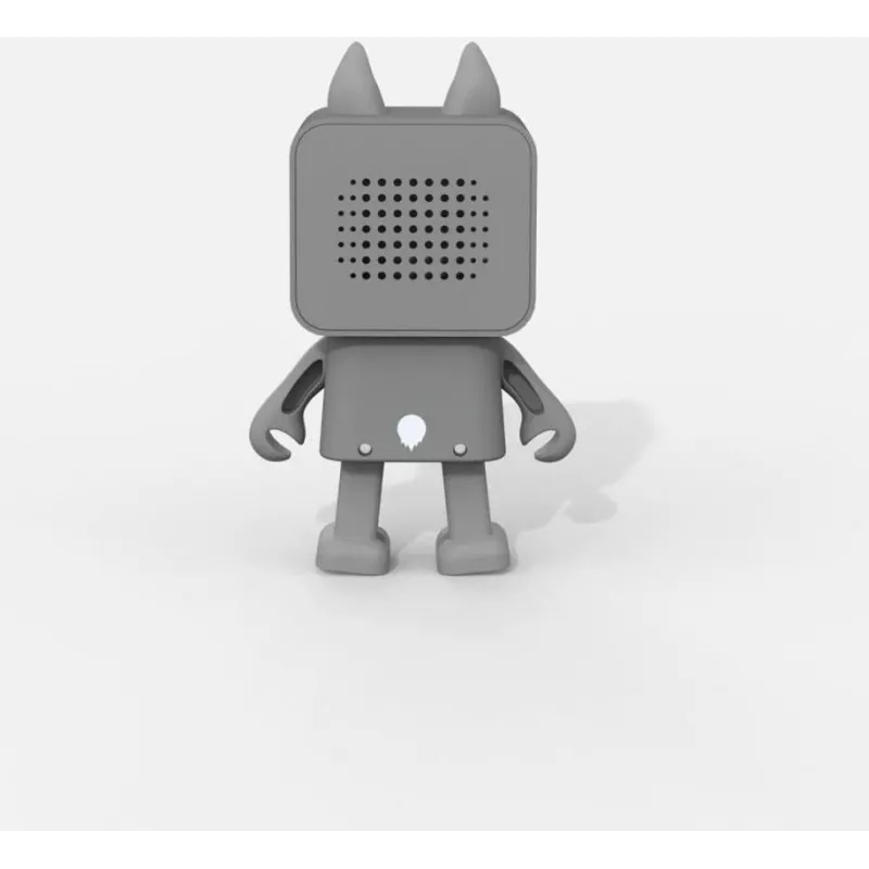 Mobility On Board Dancing Speaker Wolf Light Grey