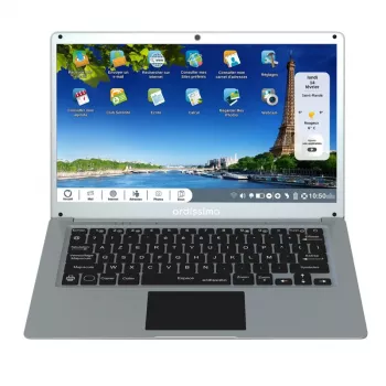 Nešiojamas kompiuteris Ordissimo Eve 4 14 N5100/8GB/256GB SSD/1x USB 3.2/1x USB 2.0 be OS - 256 GB - 8 GB