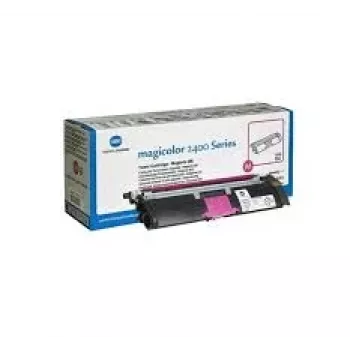 Konica Minolta 1710589-006 A00W232 Original Magenta Toner Cartridge for magicolor 2400/2500 Series