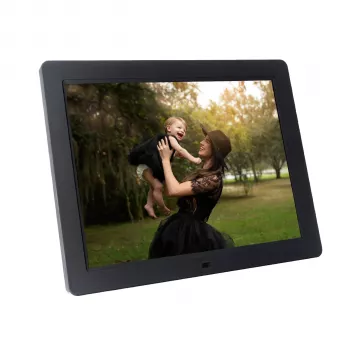 Braun DigiFrame 1594 15 colių skaitmeninis nuotraukų rėmelis, 16 GB atminties, HDMI įvestis, juodas