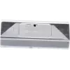HAZET 2157-07 Trapecijos formos peiliukai, 10 vnt., 60 mm, dviašmeniai, skirti HAZET 2157