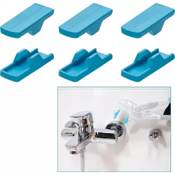 HAZET 762-018/6 Apsauginiai spaustuvų nasrai 180 mm, aliuminis su guminiais įdėklais